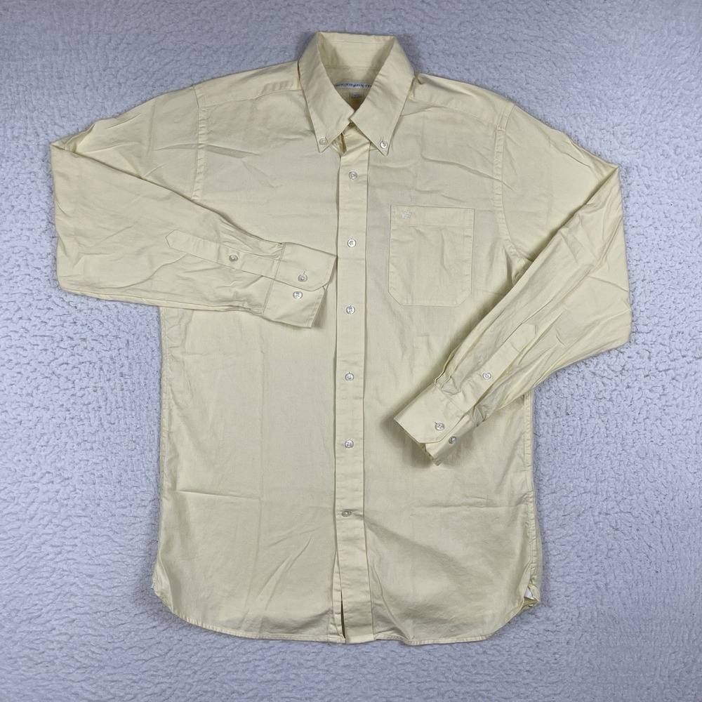 Southern Tide Shirt Mens Small Yellow‎ Casual Travel Workwear Office Vacation